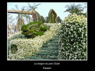 Le dragon du parc Güell  Espagne 