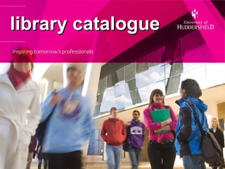 library catalogue 