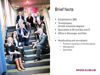 Mosaique 2011 Linkedin Bilde