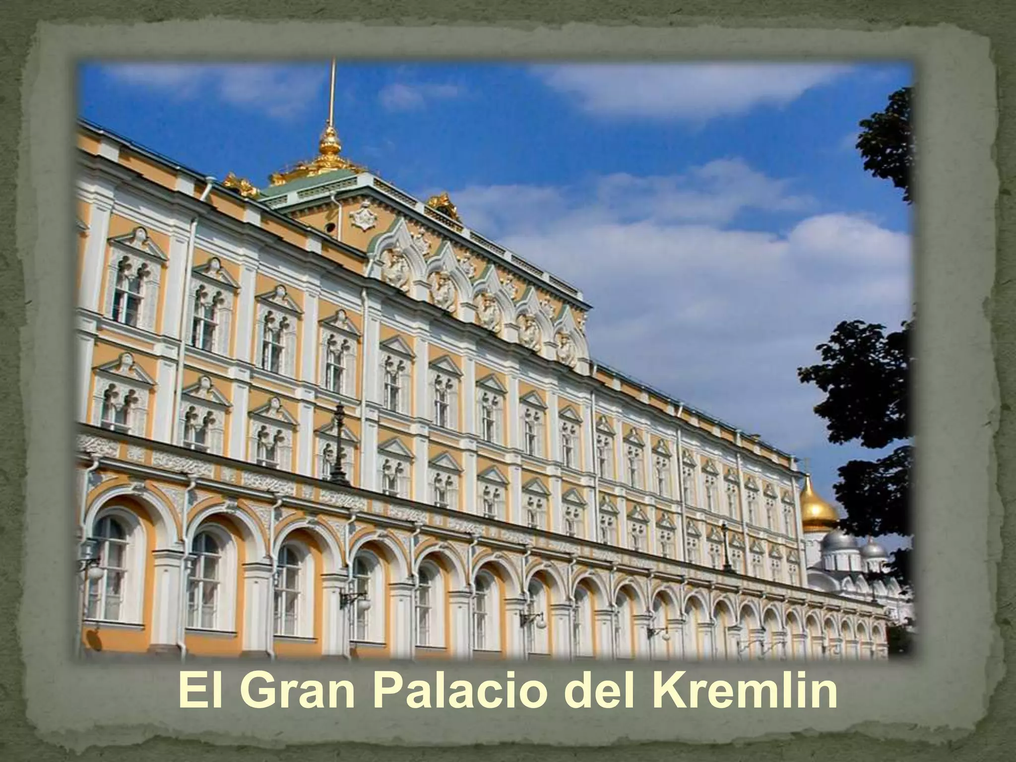El Gran Palacio del Kremlin