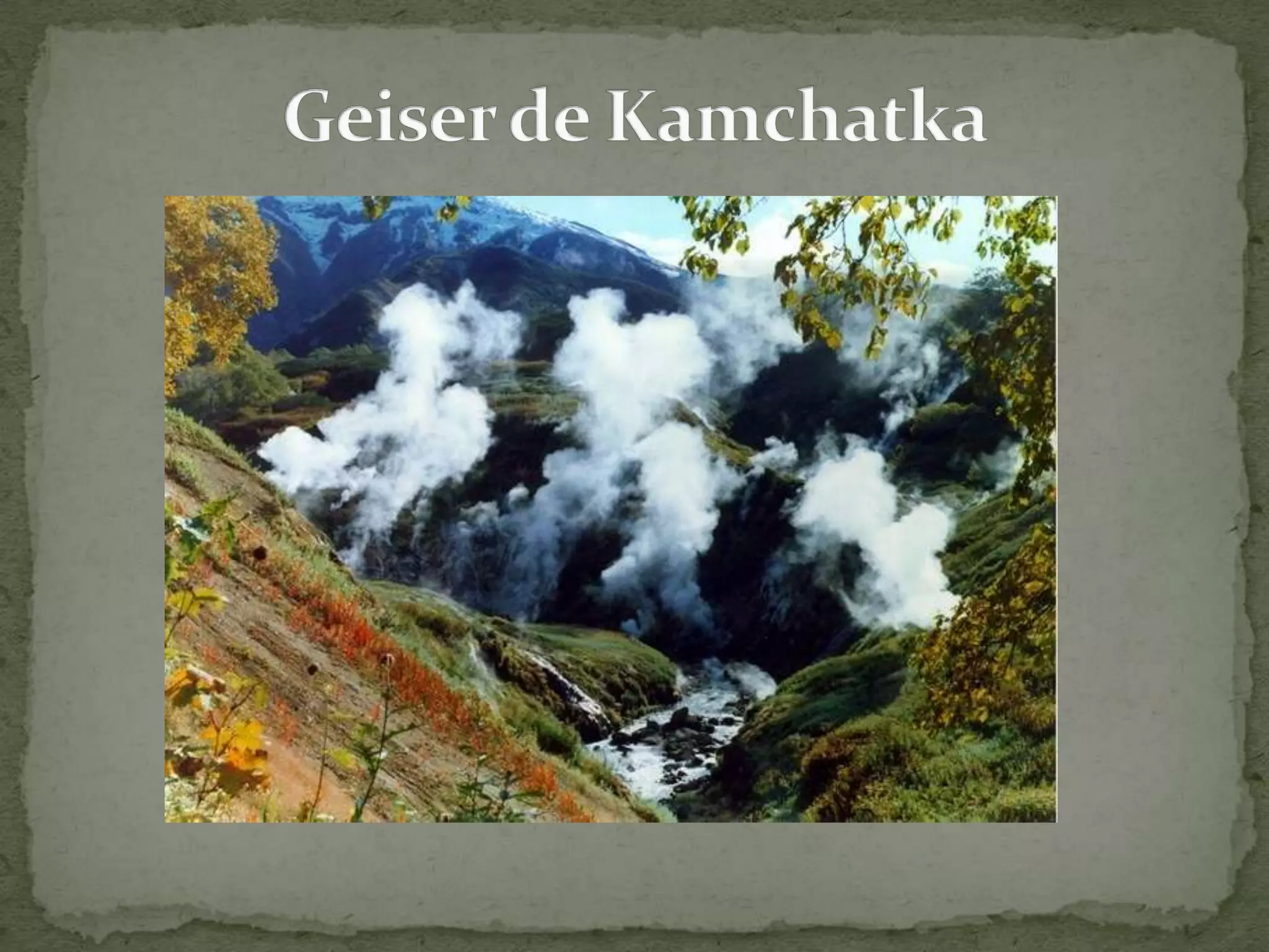 Geiser de Kamchatka