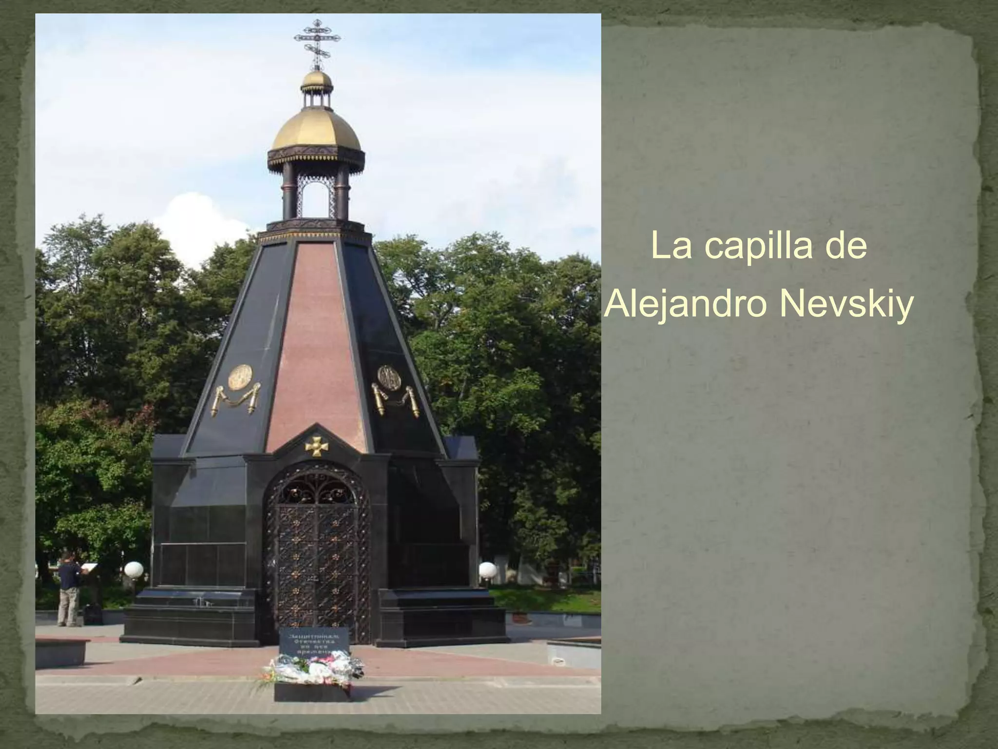 La capilla de Alejandro Nevskiy