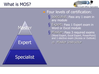 Mos Certification | PPS