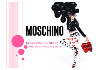 moschino brands