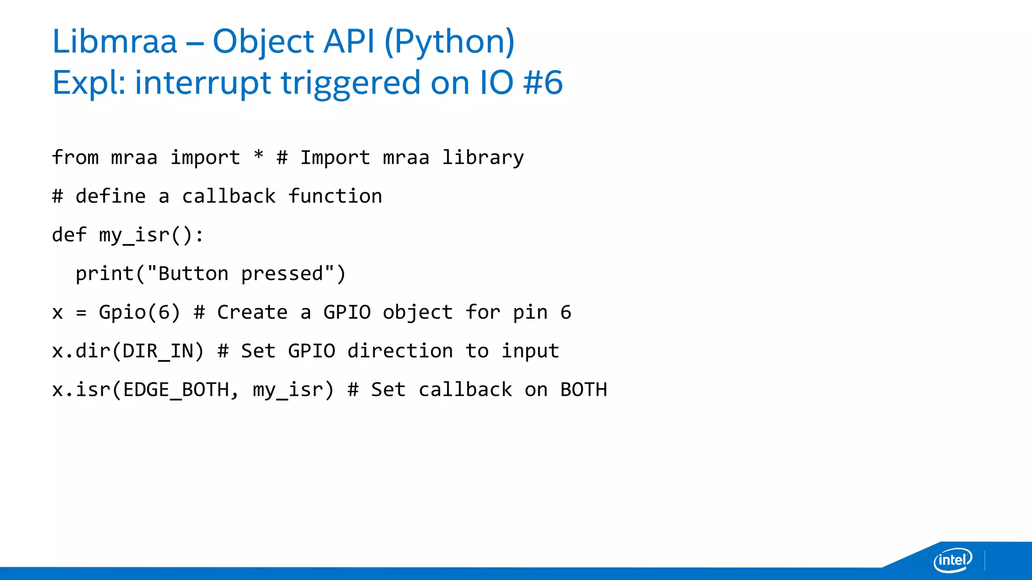 IoT Getting Started with Intel® IoT Devkit | PPT