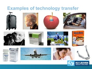 Examples of technology transfer

 