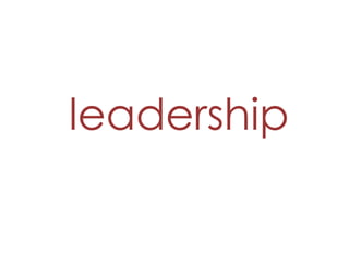 leadership 