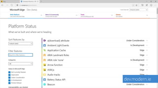 Moscow.JS Windows 10 и Project Westminster | PPT