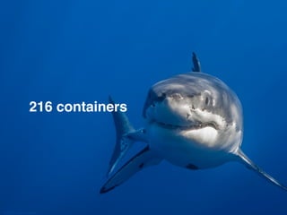 216 containers
 