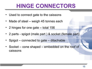 Socket Caisson MOSE PROJECT | PPT
