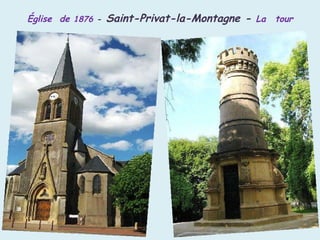 Église  de  1876  -  Saint-Privat-la-Montagne -  La   tour 
