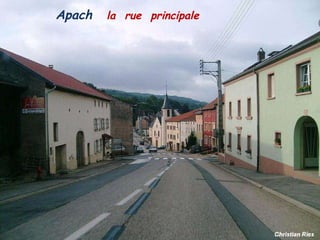 Apach  la  rue  principale 