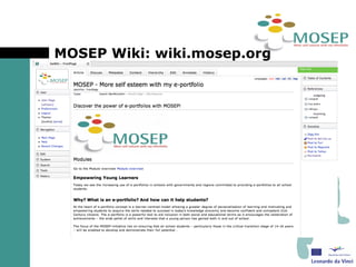 MOSEP Wiki: wiki.mosep.org 