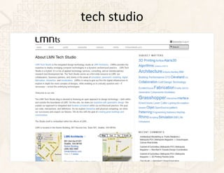 tech studio
 