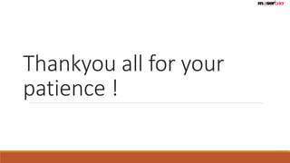 Thankyou all for your 
patience ! 
