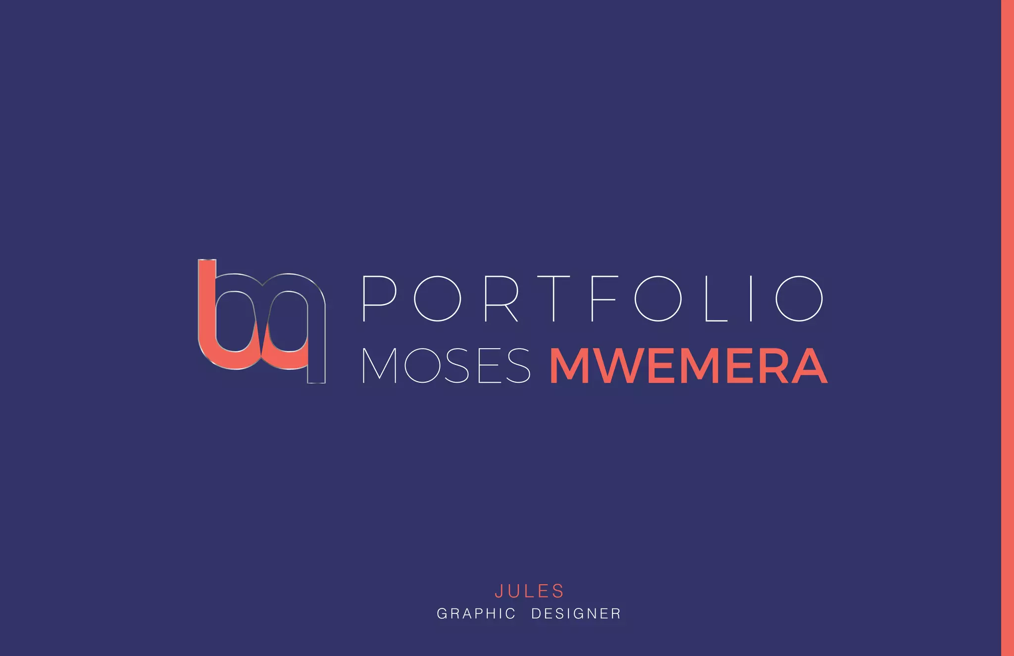 Graphic Design Portfolio by Moses Jules M. | PPT