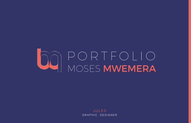 Graphic Design Portfolio by Moses Jules M. | PPT