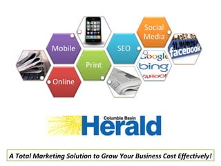 A Total Marketing Solution to Grow Your Business Cost Effectively!
 