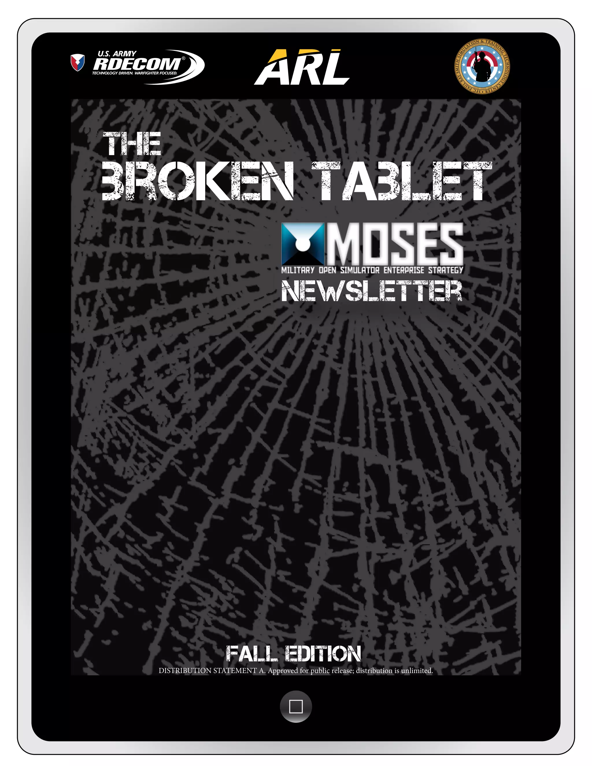 DISTRIBUTION STATEMENT A. Approved for public release; distribution is unlimited.
SFCPAU
L
RAYSMITHSIM
U
LATION & TRAIN
I
N
G
TECHNOLOG
Y
C
ENTER
SIM
U
L
ATIO
N
TECHNOLOGY FOR THE
W
ARFI
G
H
TER
UNITED STATES ARMY
DISTRIBUTION STATEMENT A. Approved for public release; distribution is unlimited.
 