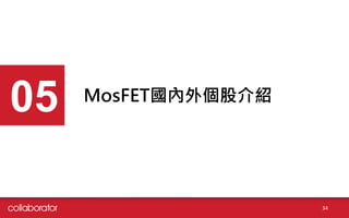 34
MosFET國內外個股介紹
05
 