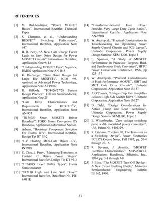 Mosfet must-read-2-slup169 | PDF