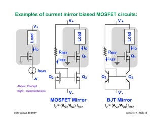 Rref Current Fundamentals of Linear Amplifiers and Transistor Biasing in ...