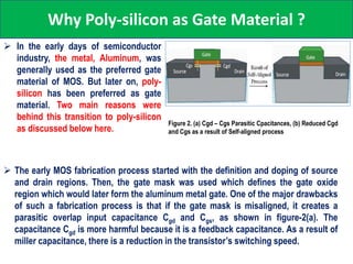 Poy Gate Module Semiconductor MOSFET, SOI-FET and FIN-FET-ABU SYED KUET | PPTX