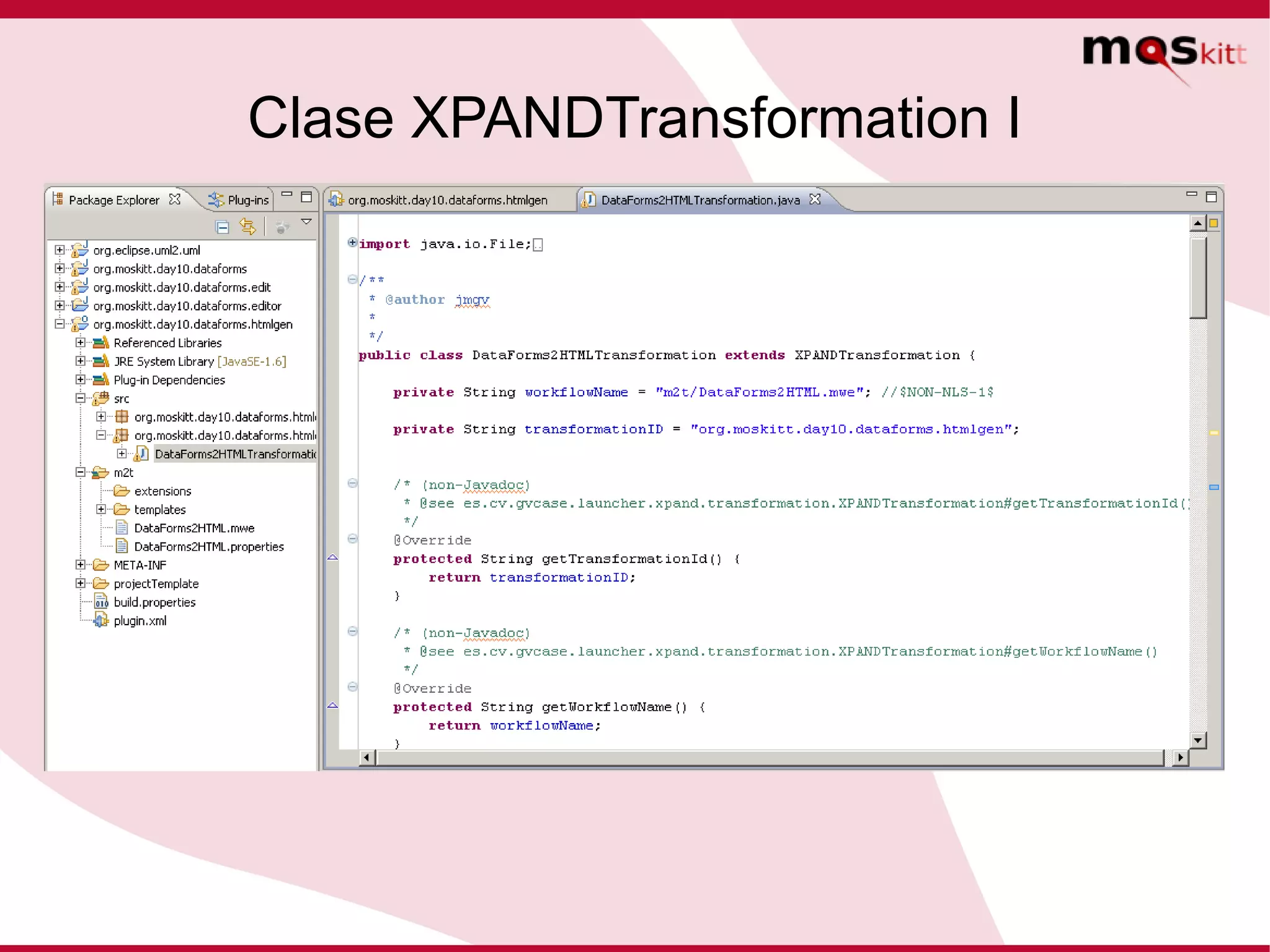 Cada botón de acción también tendrá una etiqueta para poder identificarlo. 