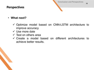 CARI-2020, Application of LSTM architectures for next frame forecasting in Sentinel-1 images time series Slide 19