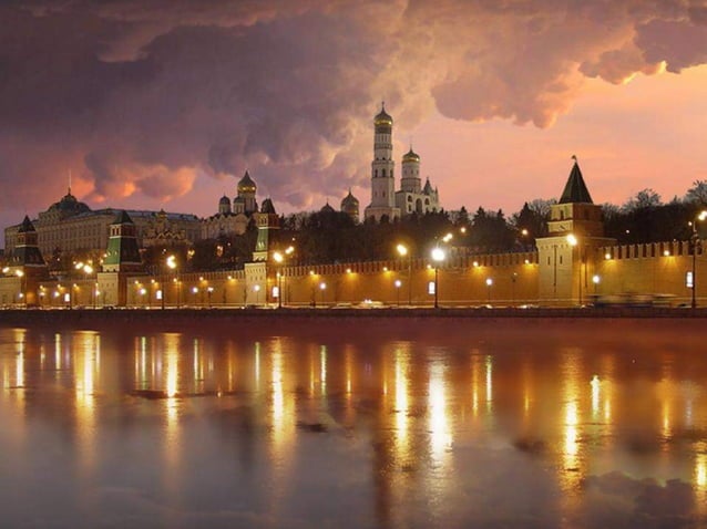 Nad Jaką Rzeką Leży Moskwa Moskwa noca | PPT