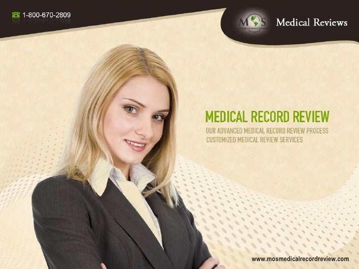 Mos medical record review services