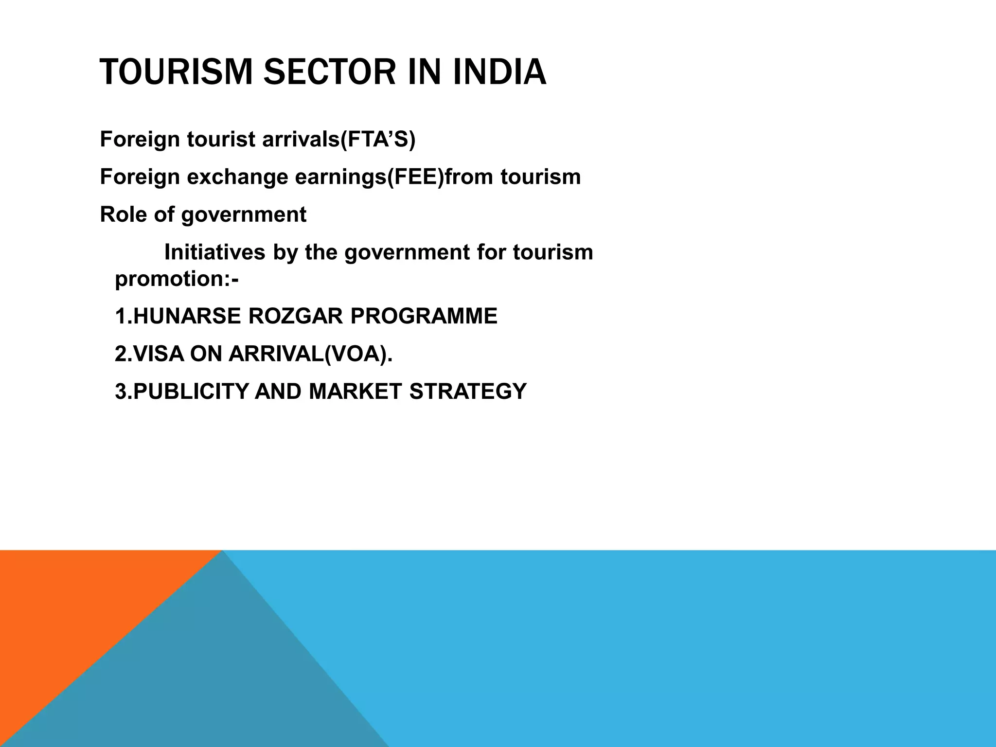 tourism services ppt | PPTX