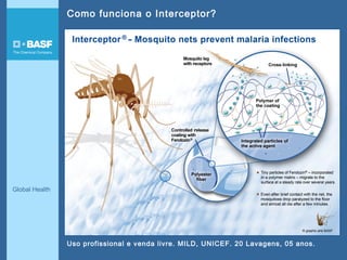Global Health
Como funciona o Interceptor?
Uso profissional e venda livre. MILD, UNICEF. 20 Lavagens, 05 anos.
 