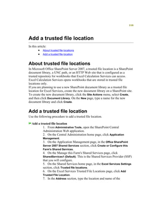 Moss 2007 Deployment Detail