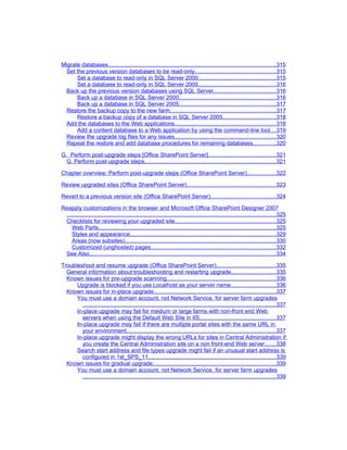 Moss 2007 Deployment Detail