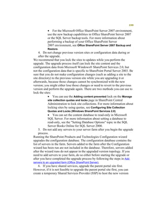 Moss 2007 Deployment Detail