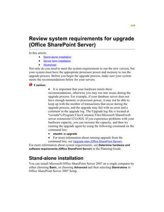 Moss 2007 Deployment Detail