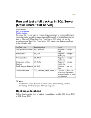 Moss 2007 Deployment Detail