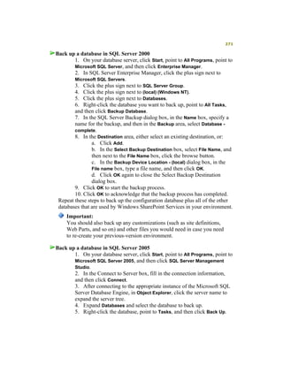 Moss 2007 Deployment Detail