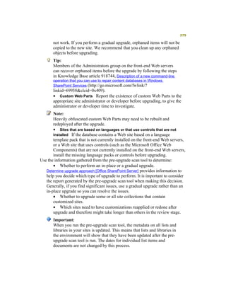 Moss 2007 Deployment Detail