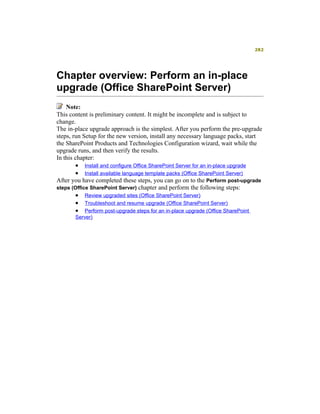 Moss 2007 Deployment Detail