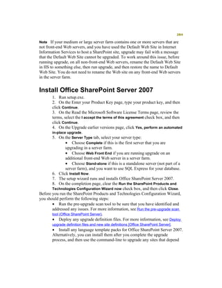 Moss 2007 Deployment Detail