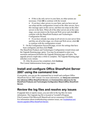 Moss 2007 Deployment Detail