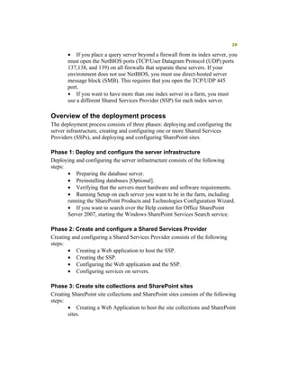 Moss 2007 Deployment Detail