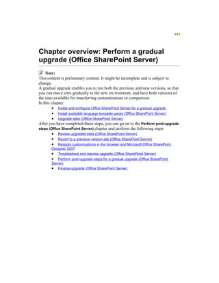 Moss 2007 Deployment Detail