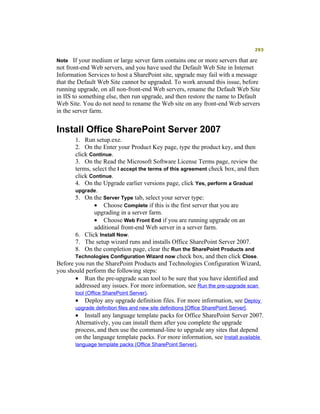 Moss 2007 Deployment Detail