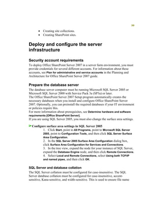 Moss 2007 Deployment Detail