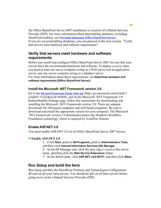 Moss 2007 Deployment Detail