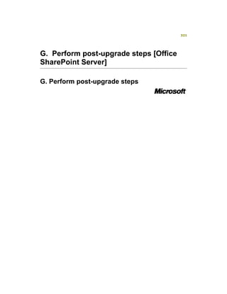Moss 2007 Deployment Detail