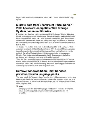 Moss 2007 Deployment Detail